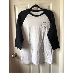RVCA men’s raglan shirt